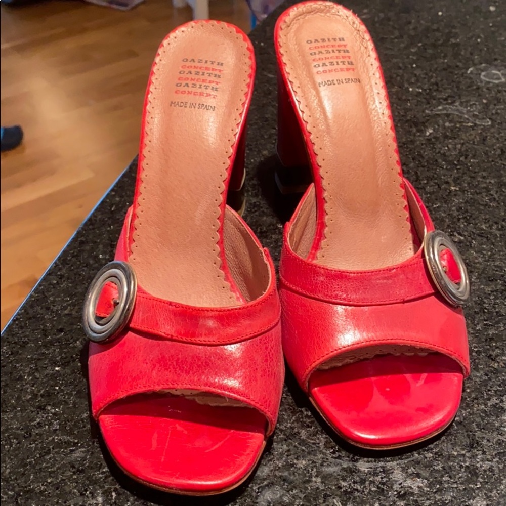 Gazith shoes upper leather made in Spain